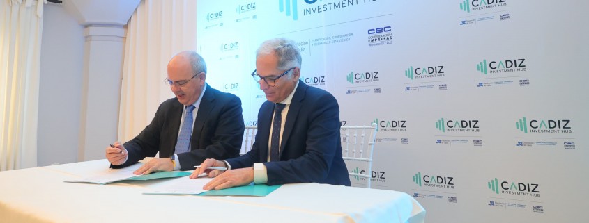 Firma de la adhesión a la Alianza Investment Hub